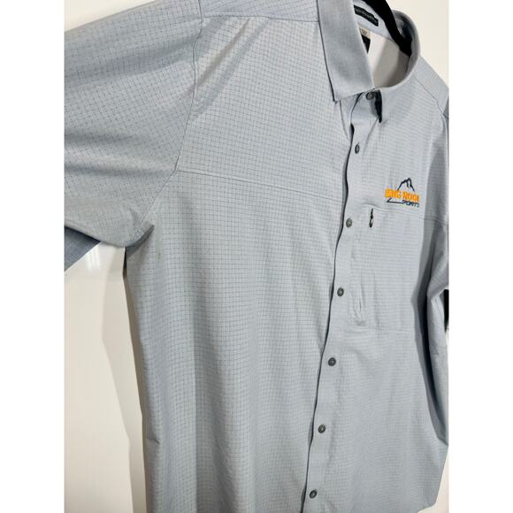 Storm Creek Button Down Performance Shirt Vented Fishing Outdoors Mens Size 2XL - Picture 7 of 9
